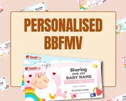 NEW: Personalised Baby Full Month E-Voucher